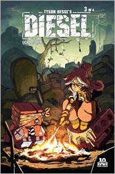 Tyson Hesse’s Diesel #3 Cover