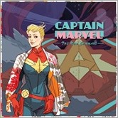 Captain Marvel #1 Cover - Sauvage Hip-Hop Variant