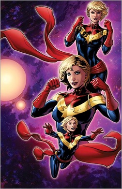 Captain Marvel #3 Cover - Lupacchino Women of Power Variant