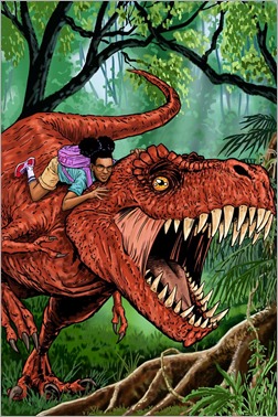 Moon Girl and Devil Dinosaur #5 Cover - Guerra Women of Power Variant