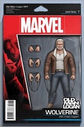 Old Man Logan #1 Cover - Christopher Action Figure Variant