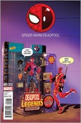 Spider-Man/Deadpool #1 Cover - Action Figure Photo Variant