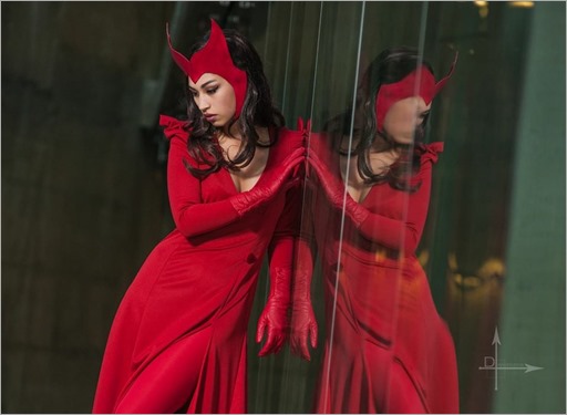 Vanessa Wedge as Scarlet Witch (Photo by DMacStudios)