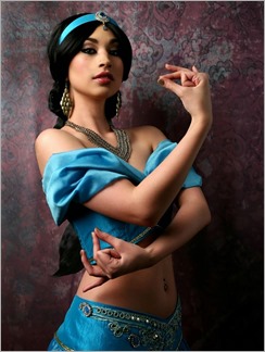 Vanessa Wedge as Princess Jasmine (Photo by InsomniaArt)