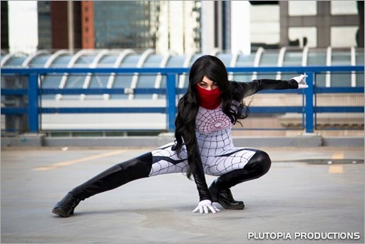 Vanessa Wedge as Silk (Photo by Plutopia Productions)