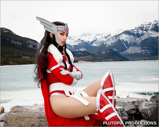 Vanessa Wedge as Lady Sif (Photo by Plutopia Productions)