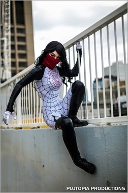 Vanessa Wedge as Silk (Photo by Plutopia Productions)