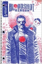 Bloodshot Reborn #10 Cover - Lemire Linewide Variant