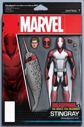 Deadpool and The Mercs For Money #1 Cover - Christopher Action Figure Variant