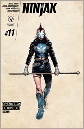 Ninjak #11 Cover - Hairsine Design Variant