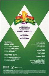 Mighty Morphin Power Rangers #0 Preview 1