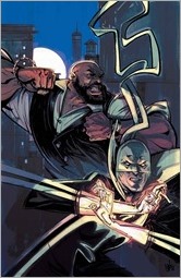 Power Man and Iron Fist #1 Cover - Visions Variant