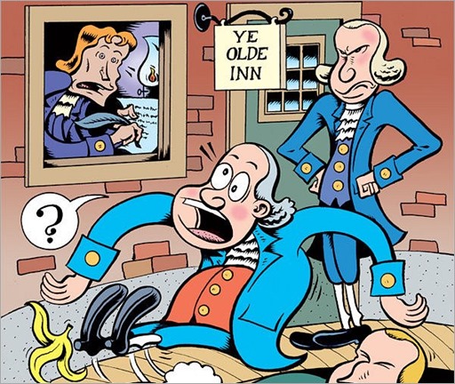 Founding Fathers Funnies HC