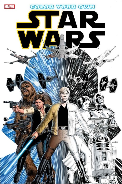 Color Your Own Star Wars Cover