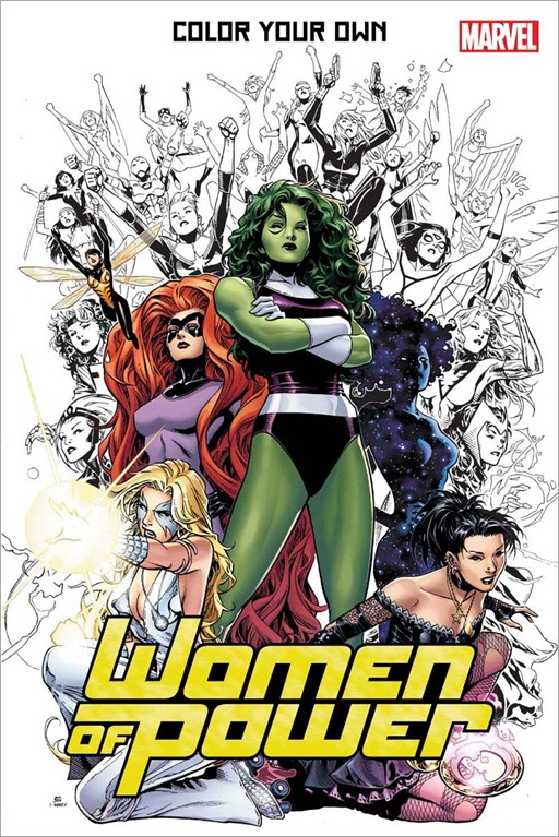 Color Your Own Women of Power Cover