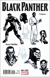 Black Panther #1 Cover - Stelfreeze Design Variant
