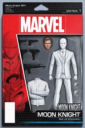 Moon Knight #1 Cover - Christopher Action Figure Variant