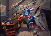 Captain America: Steve Rogers #1 Cover - Hildebrant 75th Anniversary Variant