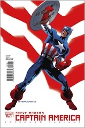 Captain America: Steve Rogers #1 Cover - Steranko Variant
