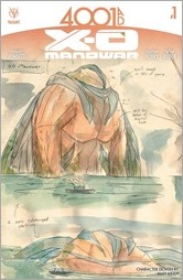 4001 A.D.: X-O Manowar #1 Cover - Kindt Design Variant