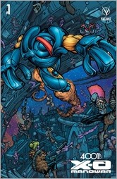 4001 A.D.: X-O Manowar #1 Cover - Lee Megacover Variant