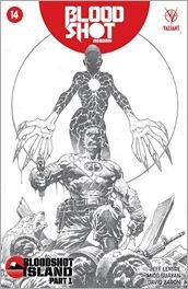 Bloodshot Reborn #14 Cover - Giorello Sketch Variant