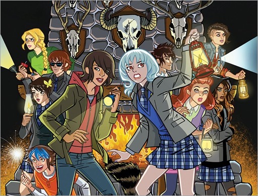 Lumberjanes/Gotham Academy #1