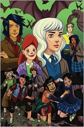 Lumberjanes/Gotham Academy #1 Cover D