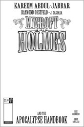 Mycroft Holmes: The Apocalypse Handbook #1 Cover E - Blank