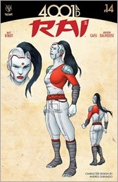 Rai #14 Cover - Guinaldo Design Variant