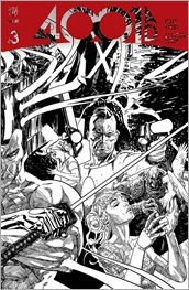 4001 A.D. #3 Cover - Sook Interlocking Sketch Variant