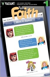 Faith #1 (Ongoing) Cover - Swyft Media Emoji Variant