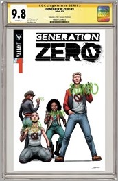 Generation Zero #1 Cover - Perez CGC Variant