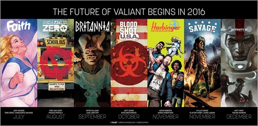 THE FUTURE OF VALIANT POSTER