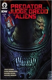 Predator vs. Judge Dredd vs. Aliens #2 Cover