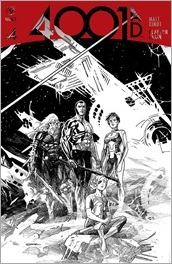 4001 A.D. #4 Cover - Black & White Sook Variant