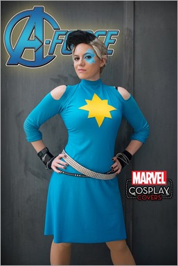 A-FORCE #10 COSPLAY VARIANT by Corrine Vitek