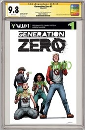 Generation Zero #1 Cover - Perez CGC Variant