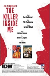 Jim Thompson’s The Killer Inside Me #1 Preview 1