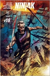 Ninjak #18 Cover - Interlocking Variant B Gorham