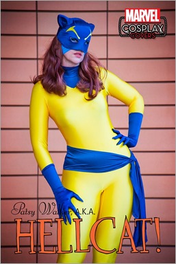 PATSY WALKER, A.K.A. HELLCAT! #11 COSPLAY VARIANT by DJ Spider