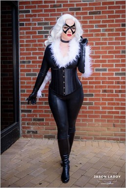 Elena Blueskies Cosplay as Black Cat (Photo by Jason Laboy Photography)