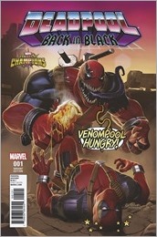 Deadpool: Back in Black #1 Cover - Contest of Champions Game Variant