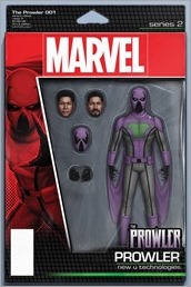 The Prowler #1 Cover - Action Figure Variant