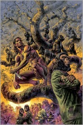 Tarzan On The Planet Of The Apes #1 Cover - No Logo