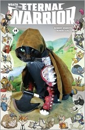 WRATH OF THE ETERNAL WARRIOR #14 - Cat Cosplay Cover Variant