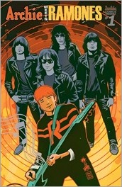 Archie Meets Ramones #1 Cover - Francavilla Variant