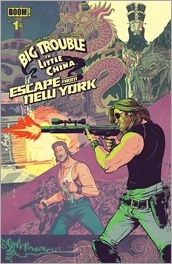 Big Trouble in Little China/Escape from New York #1 Cover B