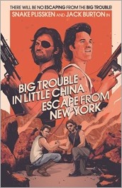 Big Trouble in Little China/Escape from New York #1 Cover - Barrett Variant