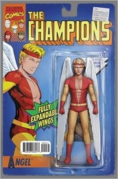 Champions #2 Cover - Classic Action Figure Variant